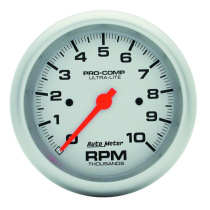 Varvräknare 87mm 10 000 RPM In-Dash Ultra-Lite